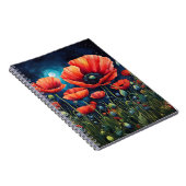 maanklaprozen notitieboek (Rechterzijde)