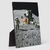 maanlanding apollo 15 longmodule nasa 1971 fotoplaat (Zijkant)