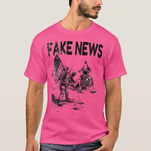 Maanlanding Lie Fake Nieuws Apollo 11 Luna Moon Ho T-shirt