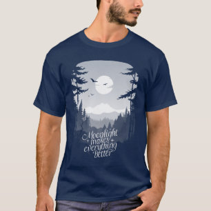 Maanlicht maakt ons beter voor liefhebbers van Nat T-shirt