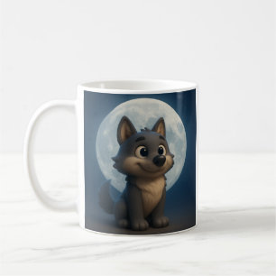 Maanlicht Wolf Mok