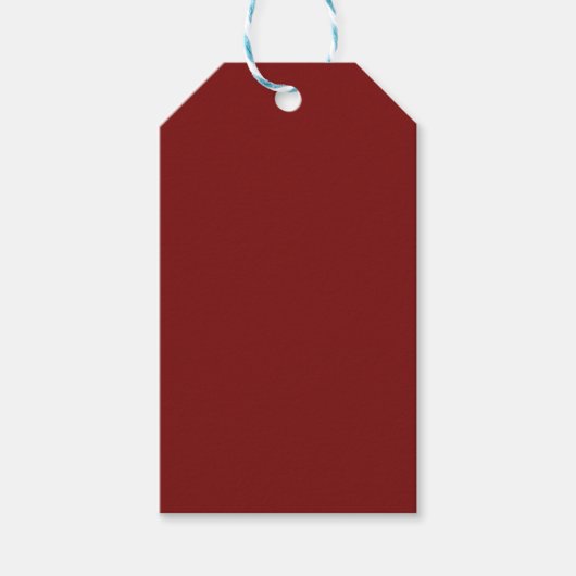 Maanlichtrood Cadeaulabel (Voorkant)