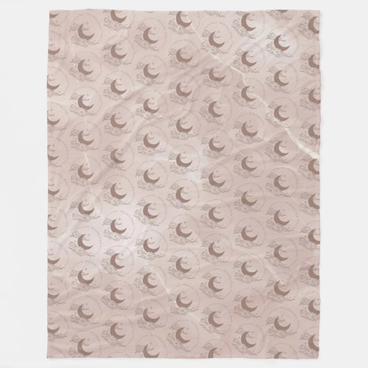 Maanlichts Fleece Deken (Voorkant)