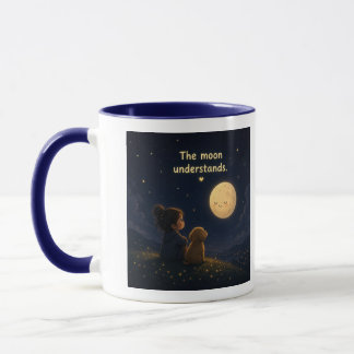 Maanliefhebber hemelgeschenk mok