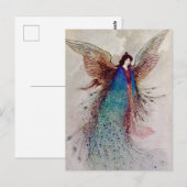 “Maanmeisje” sprookjeskunst van Warwick Goble Briefkaart (Voorkant / Achterkant)