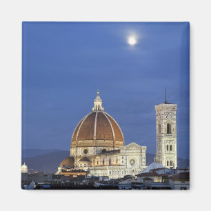 Maanopkomst en kathedraal van Florence, Basilica d Magneet