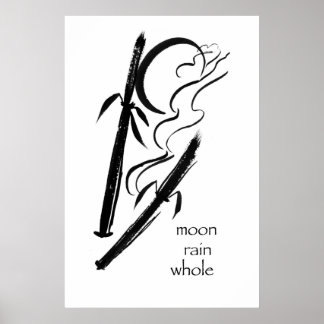 maanregen poster