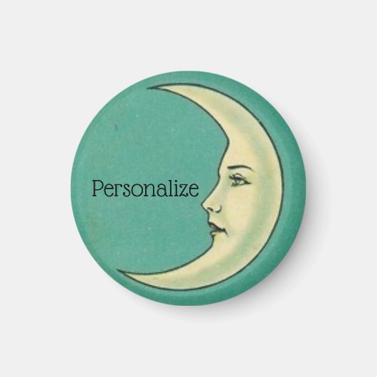  maansikkel magneet (Voorkant)