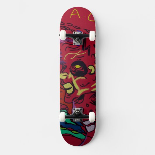 Maanstelsel Skateboard (Voorkant)