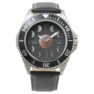 Maansverduistering Watch Horloge