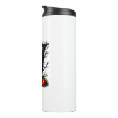 Maanverlicht Monogram W Thermosbeker (Geroteerd rechts)