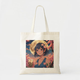 Maanverlichte Bloesem Tote Bag
