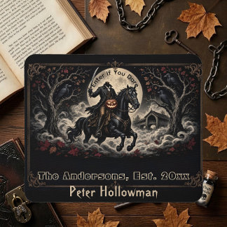 Maanverlichte Fantomenrijder Sleepy Hollow Gotisch Muismat