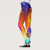 Maanverlichte herfstdroom leggings (Links)