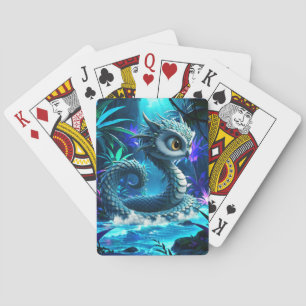 Maanverlichte Jungle Bewaker – Betoverde Uil Pokerkaarten