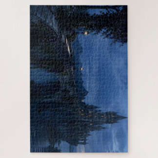 Maanverlichte Kasteelbrug Legpuzzel