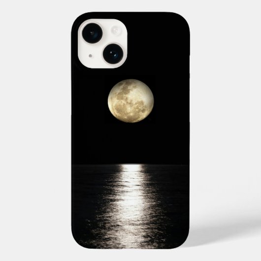 Maanverlichte Nacht Case-Mate iPhone Case (Achterkant)