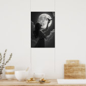 Maanverlichte Serenade Poster (Keuken)