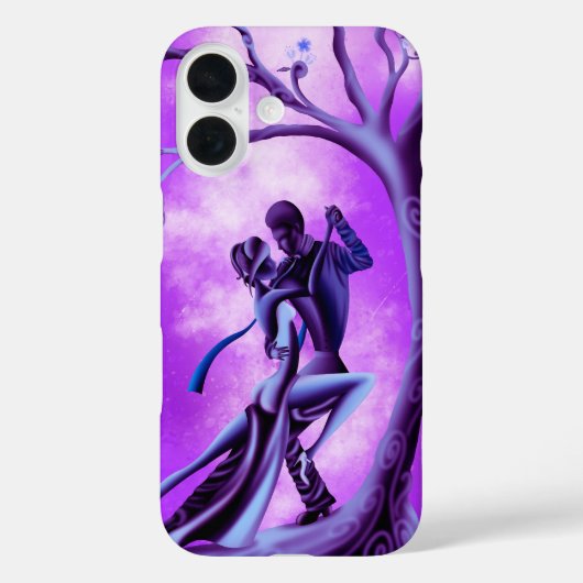 Maanverlichte tango: romantische dans onder de ste Case-Mate iPhone case (Achterkant)