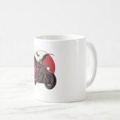 Maanverlichte Vampierrit Koffiemok (Voorkant rechts)