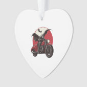 Maanverlichte Vampierrit Ornament (voorkant)