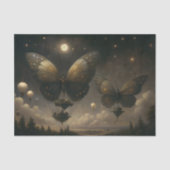 Maanverlichte vlinder luchtschip ontkoppeling tissuepapier (Voorkant)