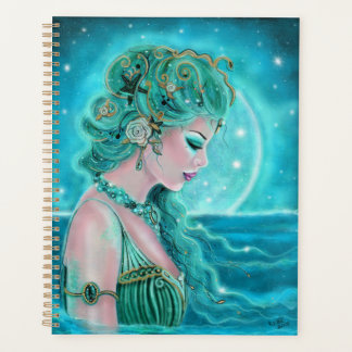 Maanverlichte zeemeermin van Renee Lavoie Planner