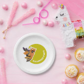 Maanwolf, Halloweenfeest Papieren Bordje (Feest)