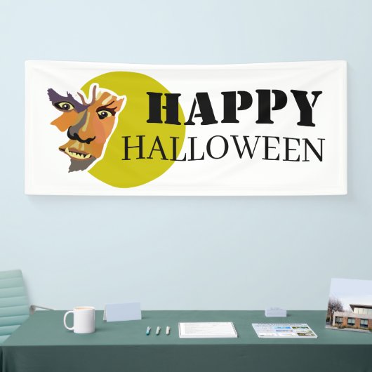 Maanwolf, Prettig Halloween Spandoek (Beurs)