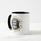 Maar de eerste koffie-mok mok (Voorkant links)