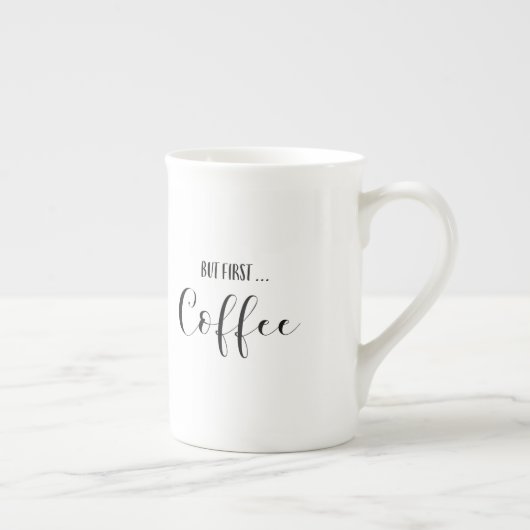 Maar de eerste koffie-Mok Porselein Kop (Rechts)