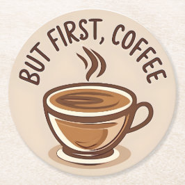 Maar de eerste koffieliefhebber is Onderzetter