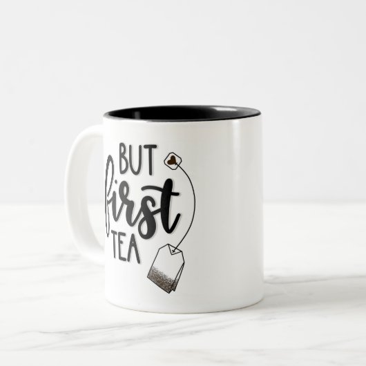 Maar de eerste Mok van thee (Voorkant links)