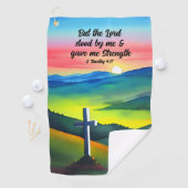 Maar de Heer stond bij mij golfhanddoek (Insitu)