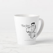Maar eerst [ASL] Coffee Latte Mok (Rechterhoek)