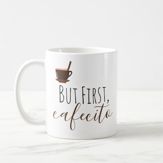Maar eerst Cafecito Coffee Mok Cuban Espresso (Links)