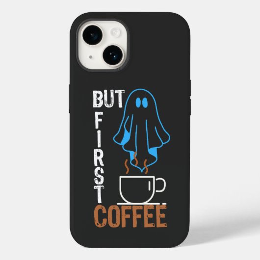 Maar eerst, Coffee.b Case-Mate iPhone Case (Achterkant)