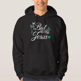 Maar eerst Jezus | Inspirerend Christelijk geloof Hoodie