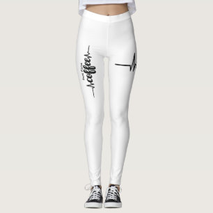 Maar Eerst Koffie Broek voor Koffieliefhebbers Leggings