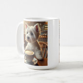 Maar eerst.. Koffie en Westies Mok (Voorkant links)