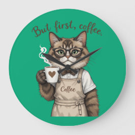 Maar Eerst, Koffie Kat Grote Klok