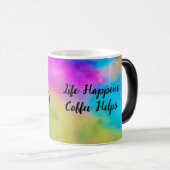 Maar eerst koffie magische mok (Voorkant rechts)