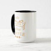Maar Eerst Koffie Mok (Voorkant links)