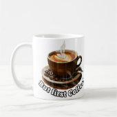 Maar eerst koffie! Mok (Links)