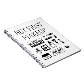 Maar eerst Makeup Notitieboek (Rechterzijde)