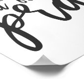 Maar eerst, Pray Poster (Hoek)