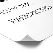 Maar eerst: Wifi Funny Home Decor Poster (Hoek)