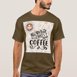 Maar eerste koffie 16 t-shirt