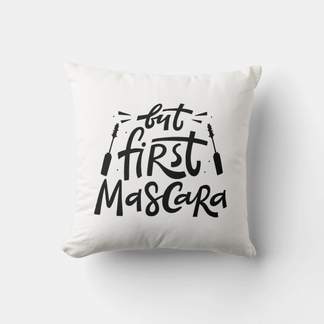 Maar First Mascara Kussen (Voorkant)