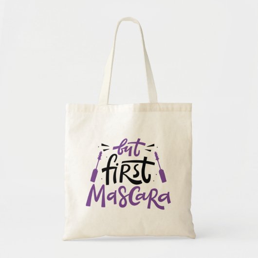 Maar First Mascara Tote Bag (Voorkant)
